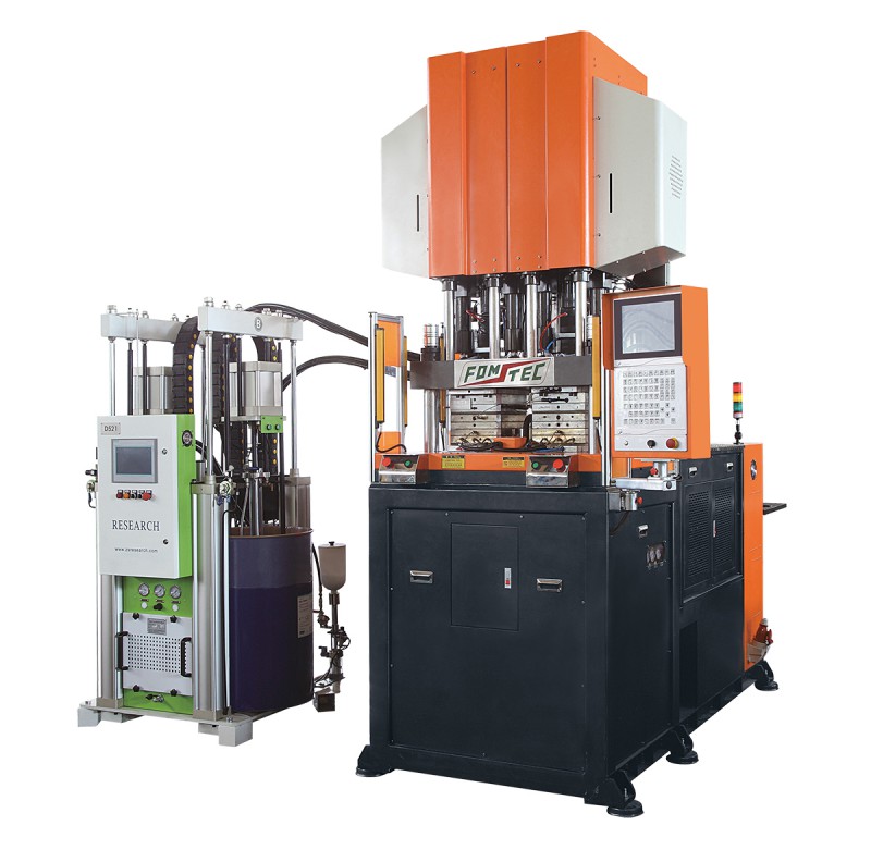 豐鐵雙色電動液態硅膠機