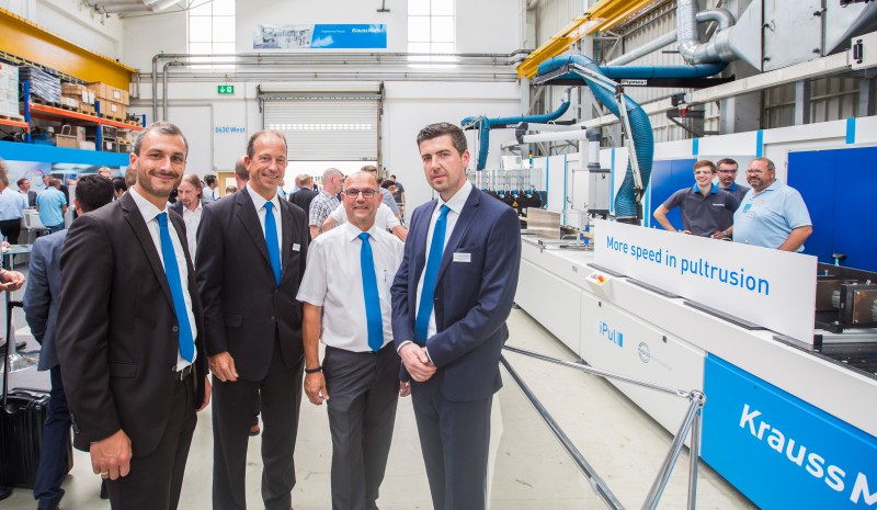 Daniel Lauchhammer，Nicolas Beyl，Josef Renkl和Wolfgang Hinz（從左到右）。