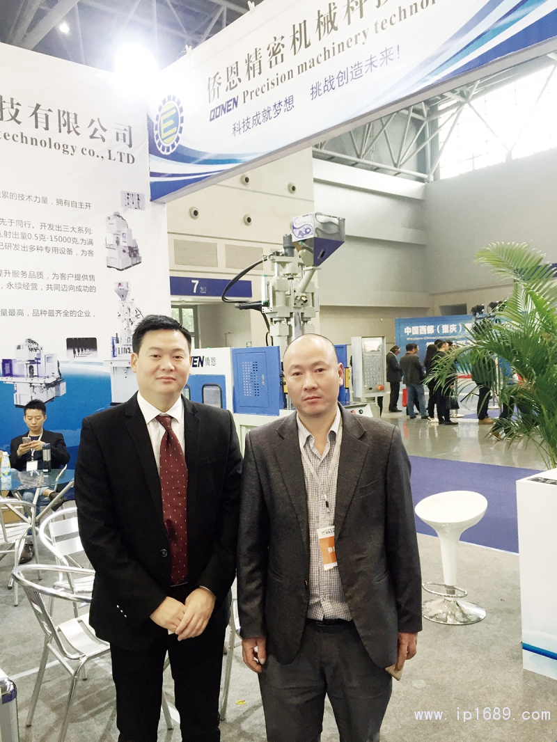 僑恩總經理胥彪（右）