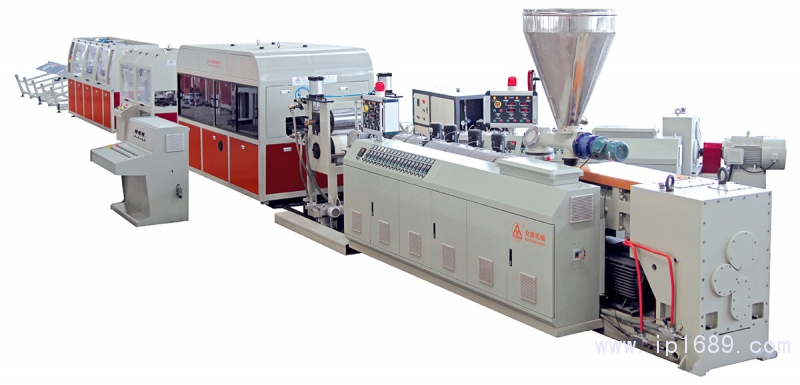 PVC仿石、仿磚掛板擠出生產線