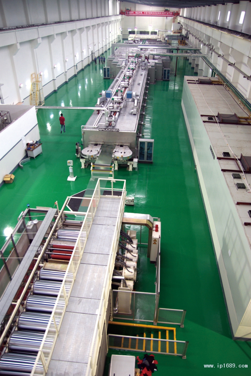 先進的制膜生產線