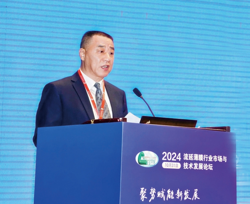 中國塑協流延薄膜專委會主任王煥清致辭-拷貝