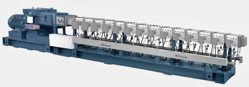 科亞HKV聚合反應型深槽雙螺桿擠出機