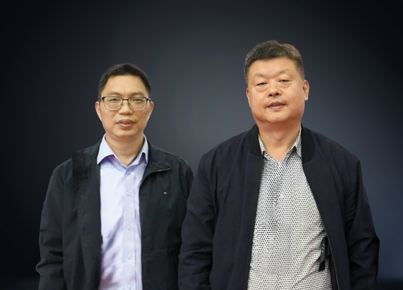 廣州市麥多科機械有限公司潘建波（左）